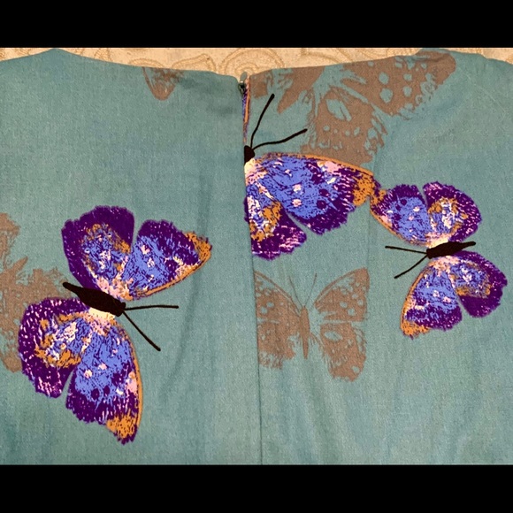 Grace Karin Butterfly 🦋 Print Dress size Small - Picture 4 of 4